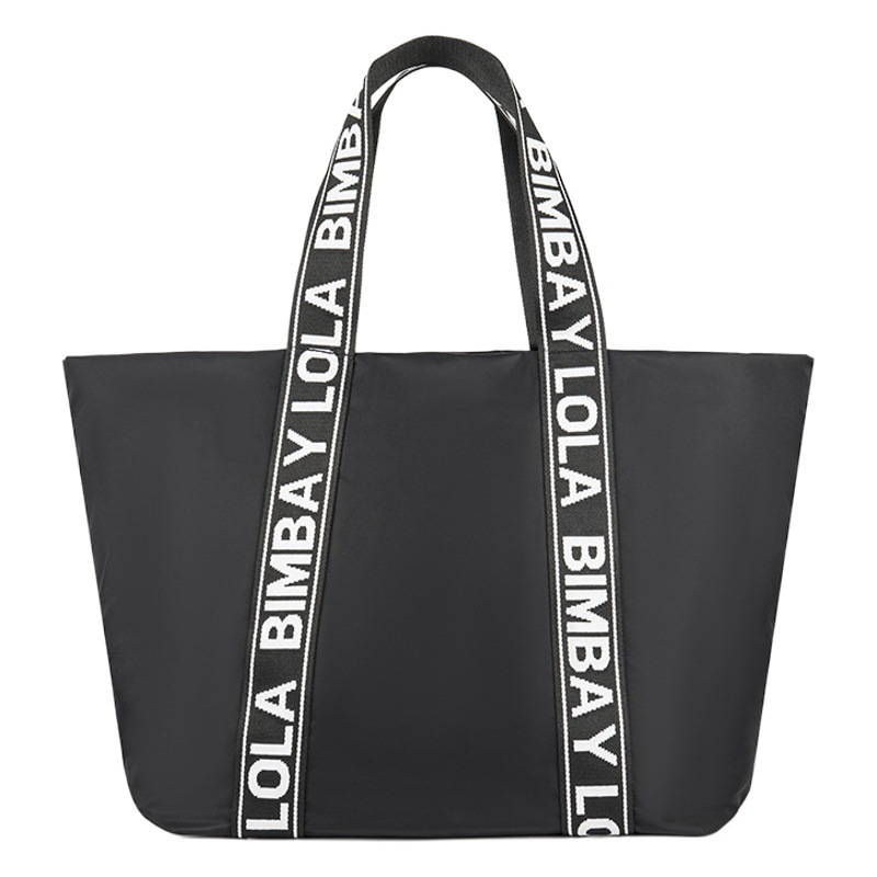 BIMBA Y LOLA binbarola bolsa de gran capacidad BOLSA DE LA COMPRA portátil