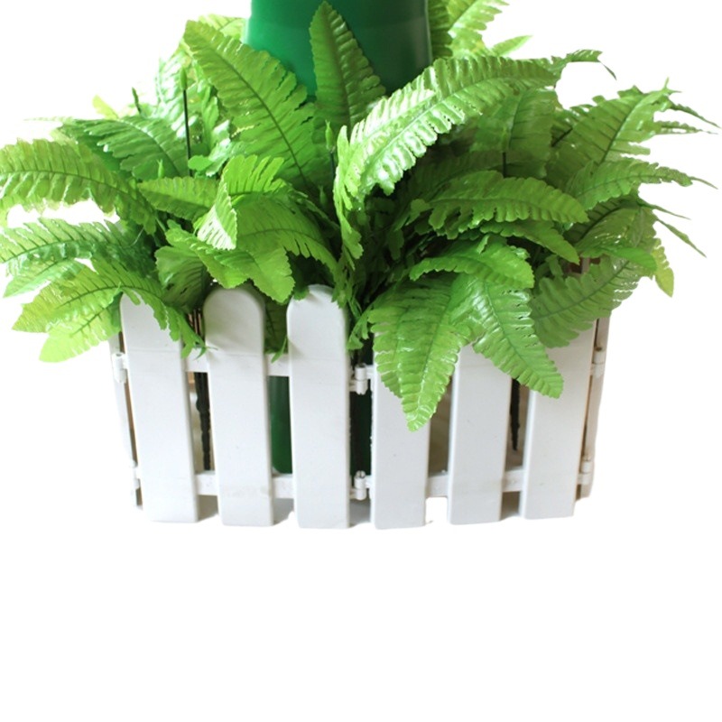 Jardín jardín de verduras vallas de plástico blanco jardín de infantes vallas de infantes