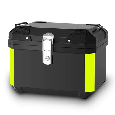 Motorcycle trunk: large capacity motorcycle battery