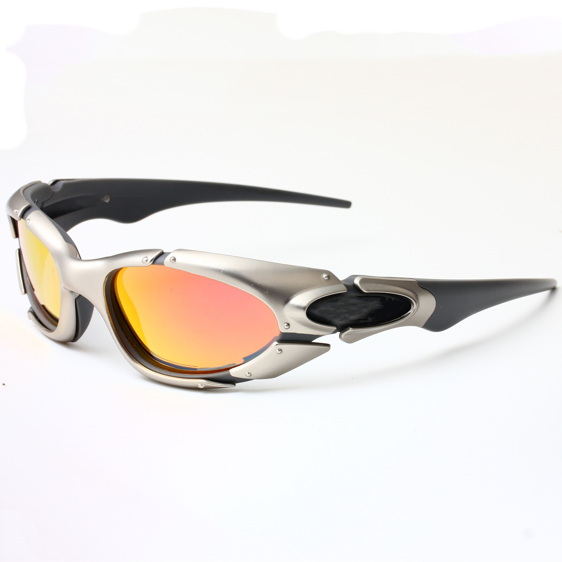 C52 gray silver red