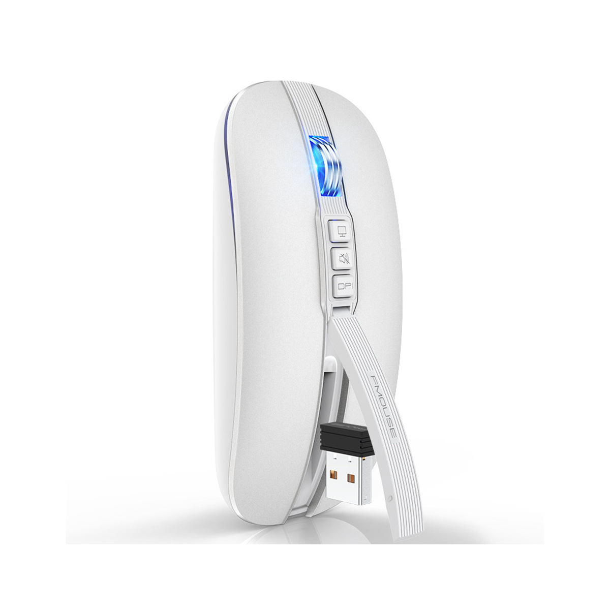 New wireless 10M Bluetooth dual-mode 2.4G/BT5.1 silent mouse Mouse 2400DPI 6D gaming office_voghion.com