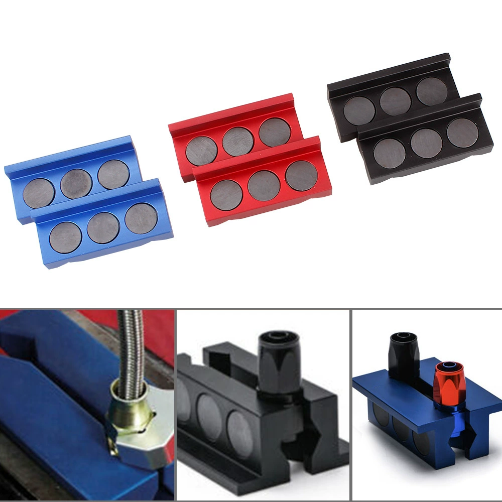 Автомобильный модифицированный алюминиевый тиски щипцы защитное лезвие с магнитным нефтяным холодным соединением фиксатор 20990