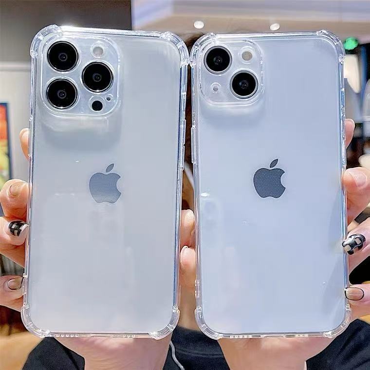 Suitable for Iphone17Promax Mobile Phone Case 13 Four-Corner Airbag 11 Apple 16 Fine Hole 14 Anti-Fall Silicone Case 15 Suitable for Iphone17Promax Mobile Phone Case 13 Four-Corner Airbag 11 Apple 16 Fine Hole 14 Anti-Fall Silicone Case 15