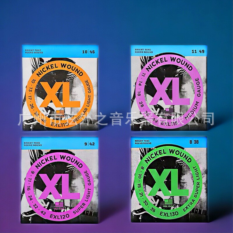 新款电吉他琴弦套弦 EXL110.009 电吉他专用弦工厂批发 吉他配件|undefined