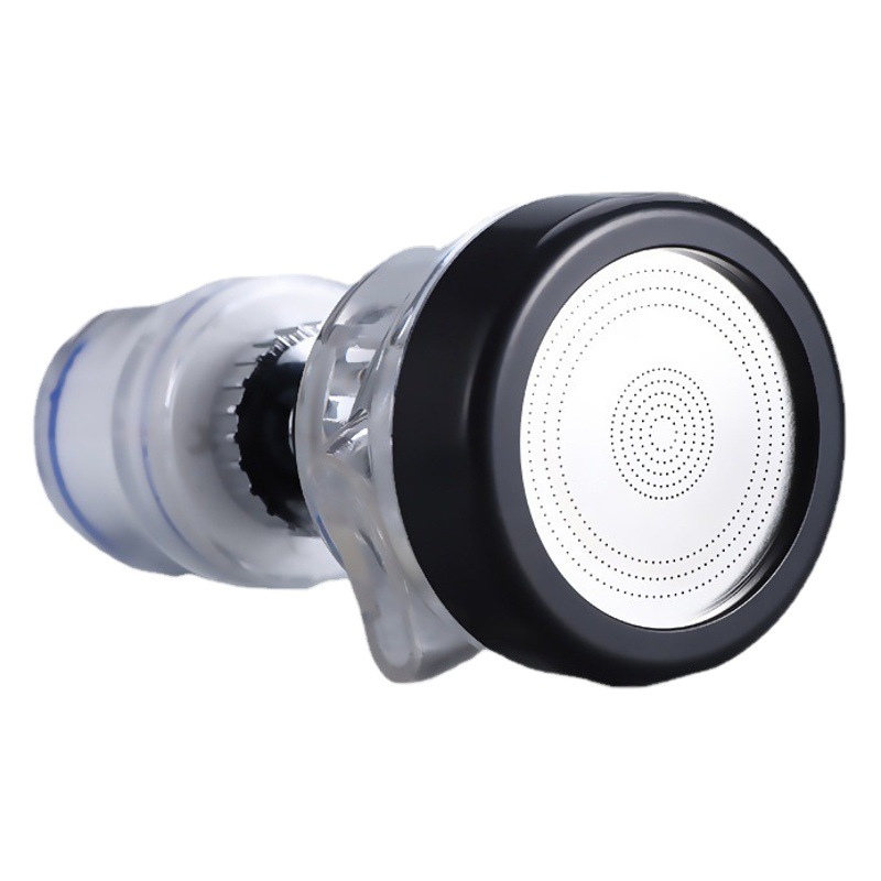 Shake sound explosion three-speed faucet shower filter water purifier kitchen splash head extended pressurized bubbler