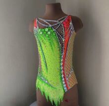 专业啦啦操花样体操演出服艺术体操竞技服 艺考形体服V29