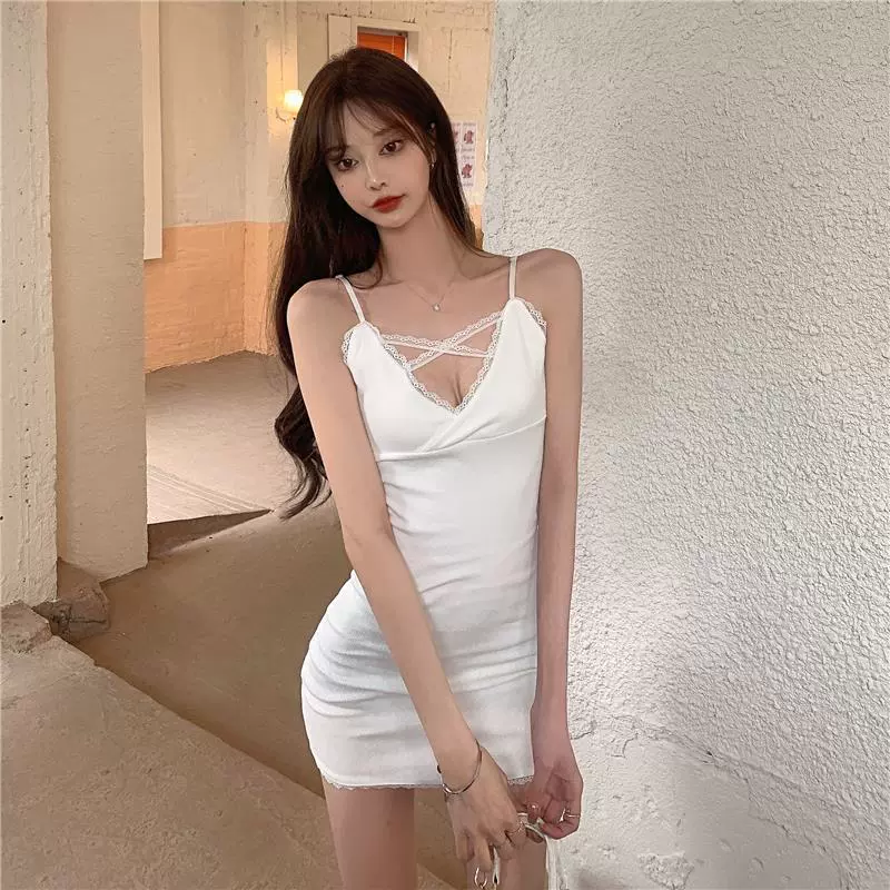 Нишевые дизайнерские кроссовки кружевные подтяжки платье тонкая и тонкая юбка