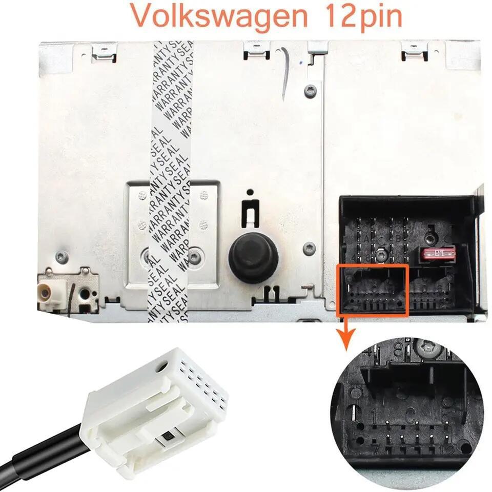 Suitable for Volkswagen Rcd510Rcd310Rcd300 Golf 6 Sagitar Kodak Octavia Aux Audio Cable