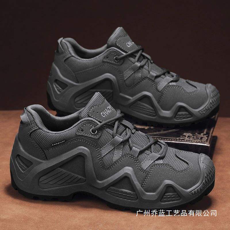 Men's Shoes 2025 Business New Outdoor Non-Slip Wear-Resistant Hiking Shoes Wear-Resistant Low-Top Outer Wear Waterproof Hiking Desert Boots Men's Shoes 2025 Business New Outdoor Non-Slip Wear-Resistant Hiking Shoes Wear-Resistant Low-Top Outer Wear Waterproof Hiking Desert Boots