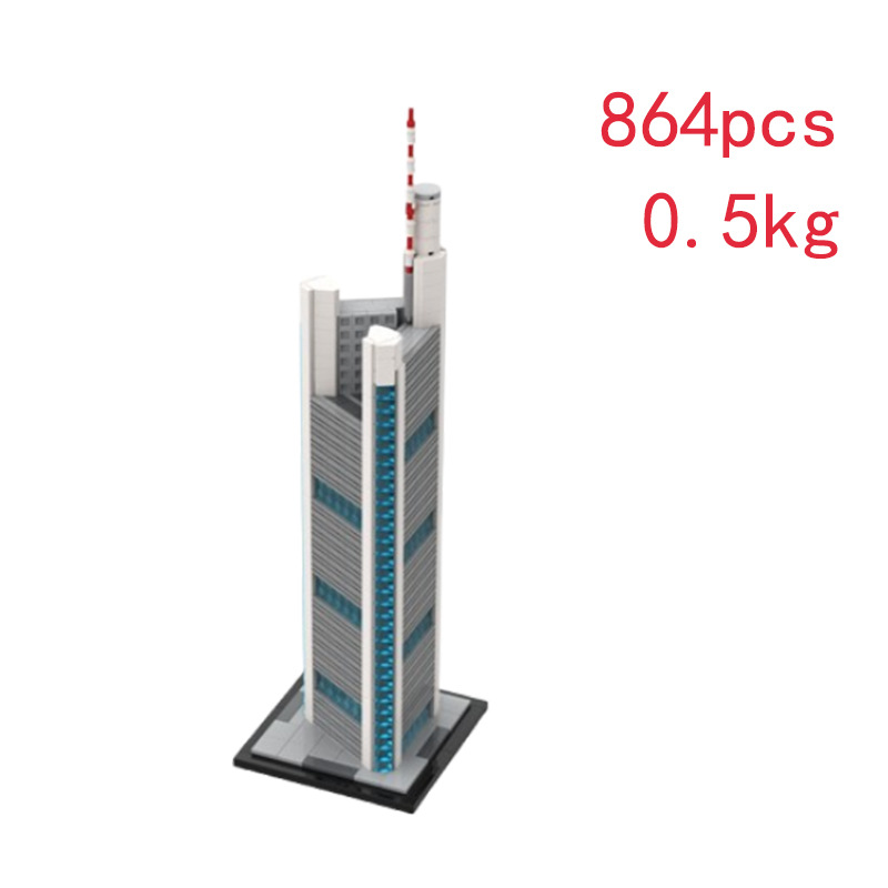 Cross-border Hot-selling In-stock MOC-149003 Small Particle Assembly Block Toy, Building Model Educational Ornament_voghion.com