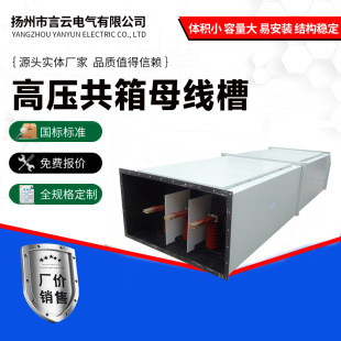 High Voltage Total Box Busbar Trough Closed Busbar Busbar Bridge Power Line Copper Row Aluminum Row 10KV35KV Manufacturer