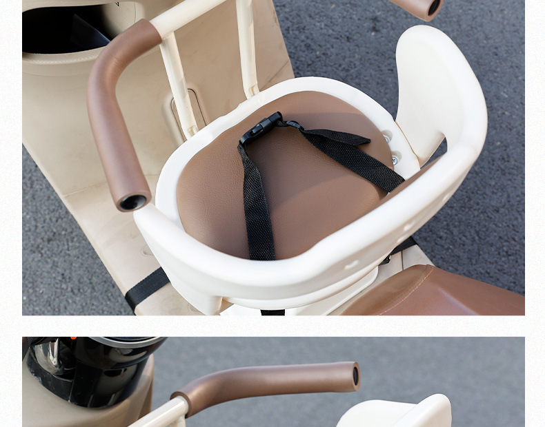 Electric Vehicle Front-Mounted Child Seat, Electric Scooter Front-Mounted Baby Seat, Electric Vehicle Front-Mounted Baby Seat
