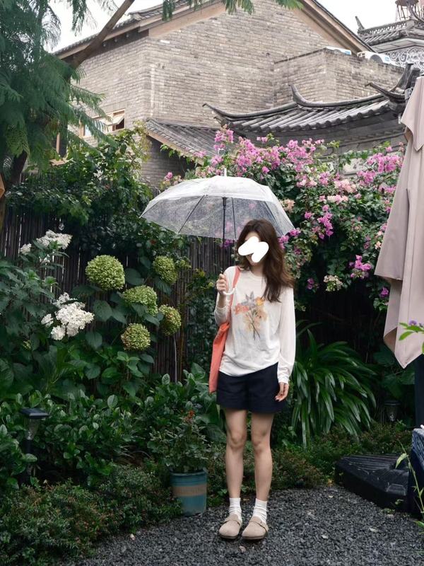 2025韩系趣味学生防晒罩衫长袖T恤夏薄款微透显瘦宽松慵懒风上衣|undefined