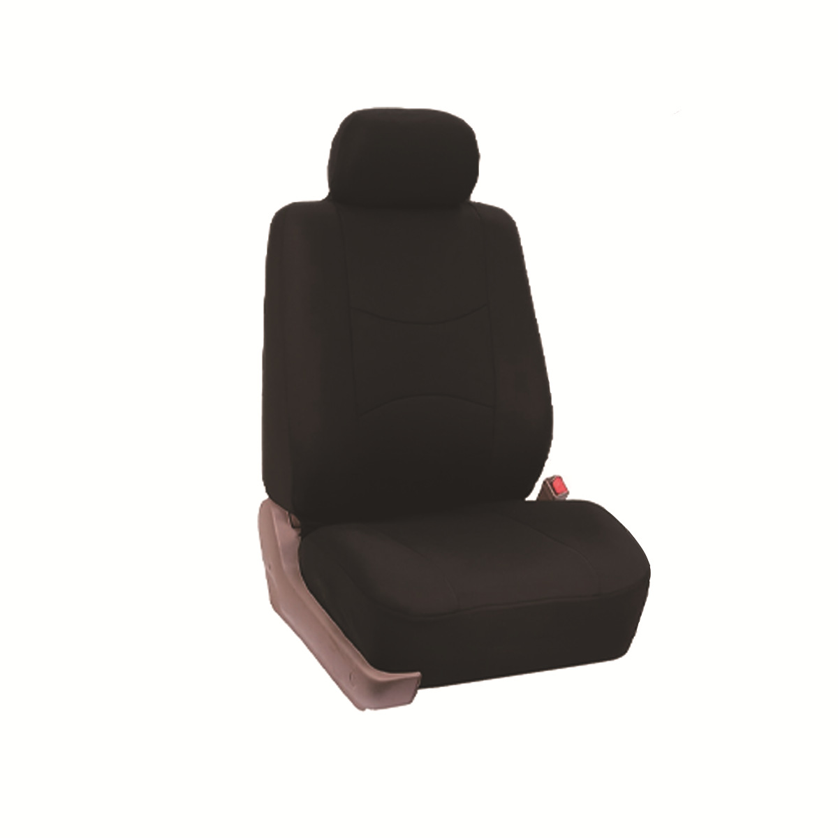 Fundas universales de tela para asientos de coche, superventas transfronterizas, diseño sencillo con bloques de color, fundas de cojín suaves y cómodas al por mayor.
