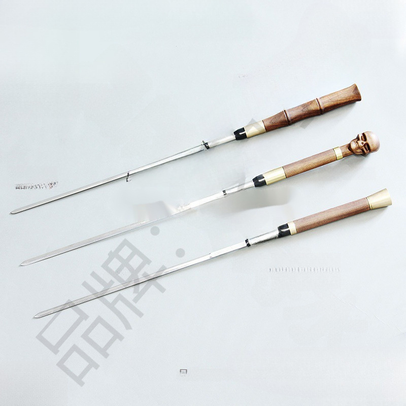 Self-Defense Umbrella with Retractable Sword Blade for Men, Unedged Craft, Creative Samurai Personalized Umbrella, Dual-Purpose Sword