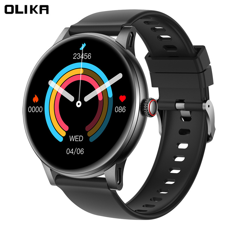 Cross-border call Bluetooth smart watch with true heart rate monitoring, health tracking, step counting, sports voice notifications, and message viewing