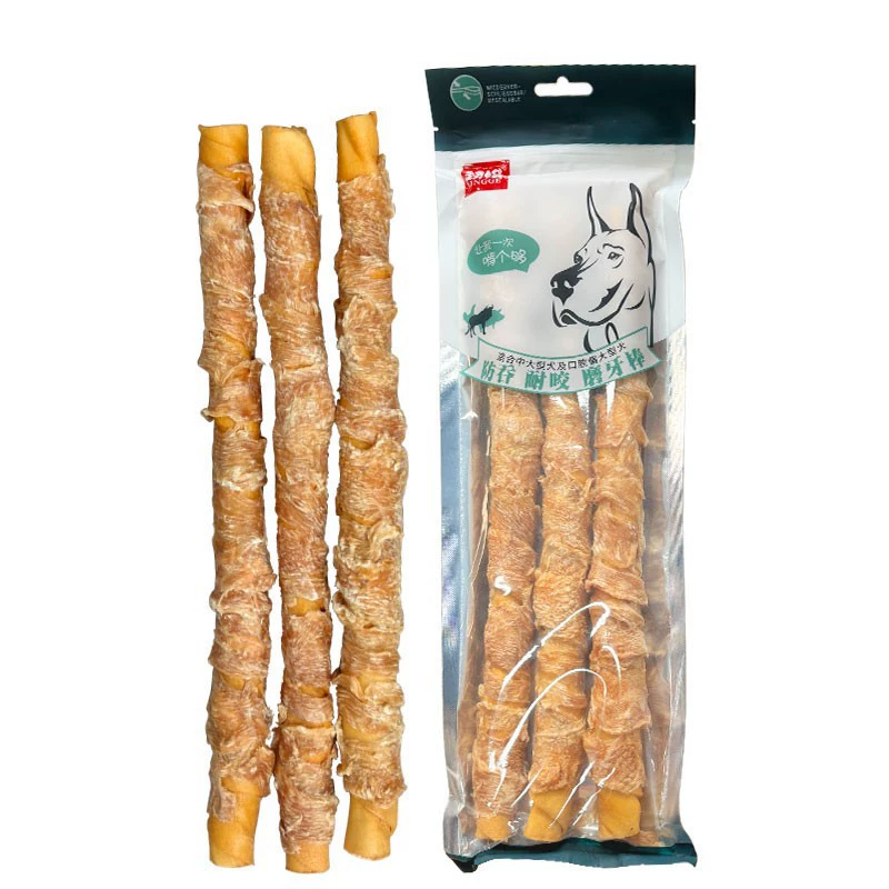 Жевательная палочка для средних и крупных собак, прочная, 1.0m палочек, кость для щенка золотистого ретривера, средства для чистки зубов, лакомства для домашних собак