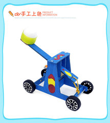 Tech Small DIY Catapult - Kindergarten Handmade Assembly Science Experiment Model Educational Science Toy