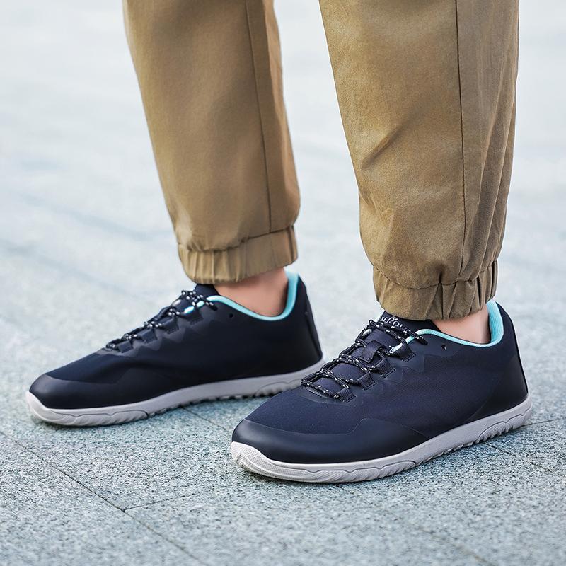 外单出口欧洲宽楦男女户外赤足休闲鞋运动鞋轻便透气防滑低帮男鞋