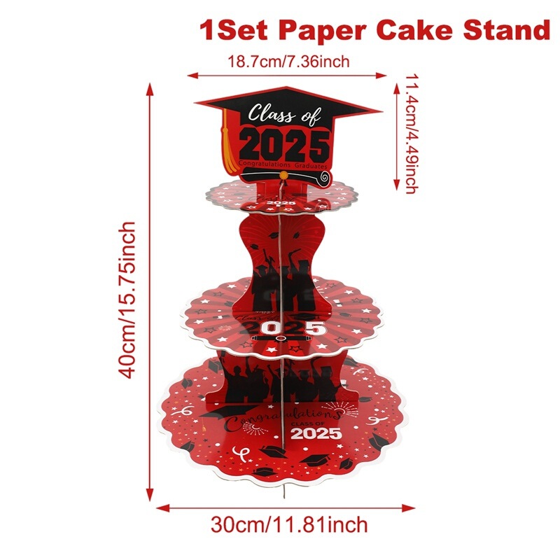 クロスボーダーケーキスタンド誕生日パーティーの装飾ケーキテーブル使い捨て紙デザートテーブルケーキホルダー外国貿易ホット販売|undefined