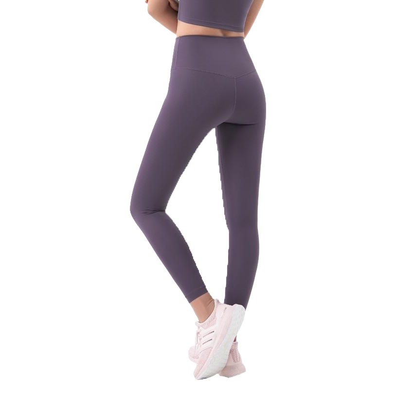 Soporte ligero SS sin vergüenza pantalones de yoga cepillados de doble cara Pantalones de Yoga de cintura alta europeos y americanos para mujer Peach Hip Sports fitness Pants