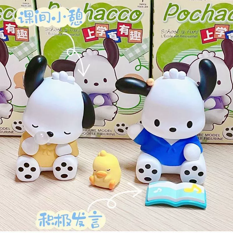 Sanrio, настольная фигурка для мальчиков и девочек, игрушка-минифигура, подарок на день рождения