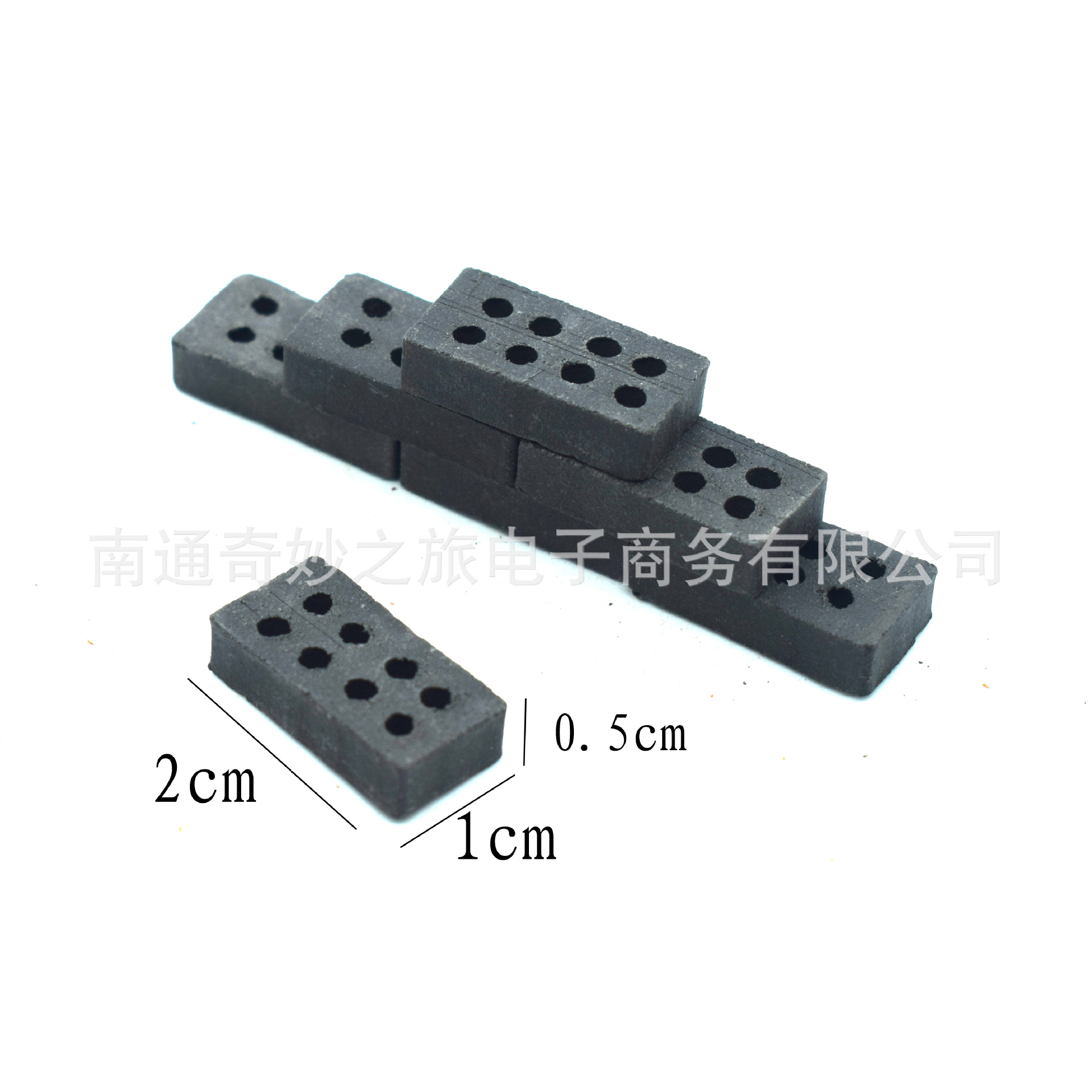 Ladrillo modelo niños hechos a mano DIY arena bandeja simulación edificio pequeña casa mini ladrillo micro paisaje bloques de construcción juguete