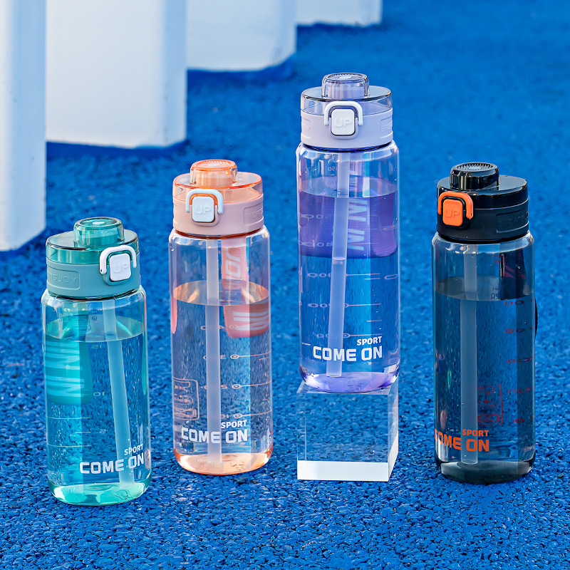 Tong 6347 de alta apariencia guapo vienen en deportes taza de plástico caliente Estudiante Adulto viaje plástico taza de agua fabricante