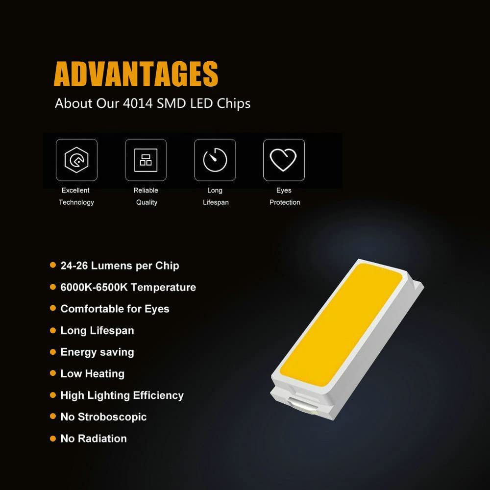 Auto LED conjunto 40PCS T10 luz de ancho 31 41MM doble punta luz de lectura luz de matrícula luz interior image 5