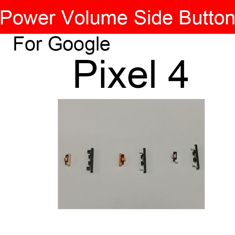 Кнопка питания и регулировки громкости подходит для Google Pixel 4 4A 4XL XL блок питания кнопка сбоку для ремонта