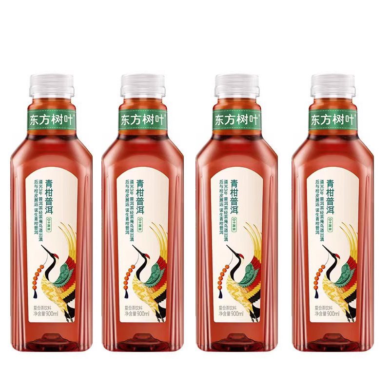 农夫山泉东方树叶茉莉花茶900ml12瓶装整箱大瓶500ml批发饮料|undefined