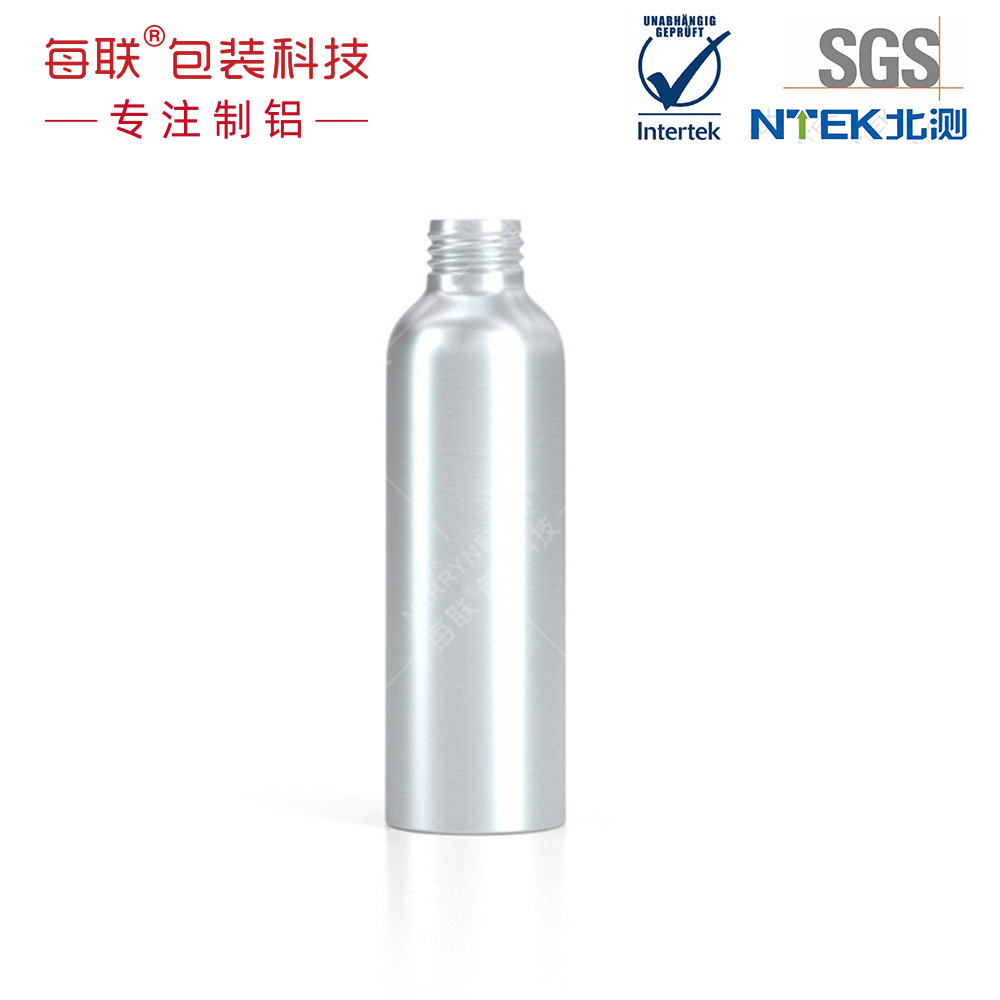 150ml喷雾瓶现货批发 45*145mm防晒喷雾补水喷雾铝瓶化妆水金属瓶