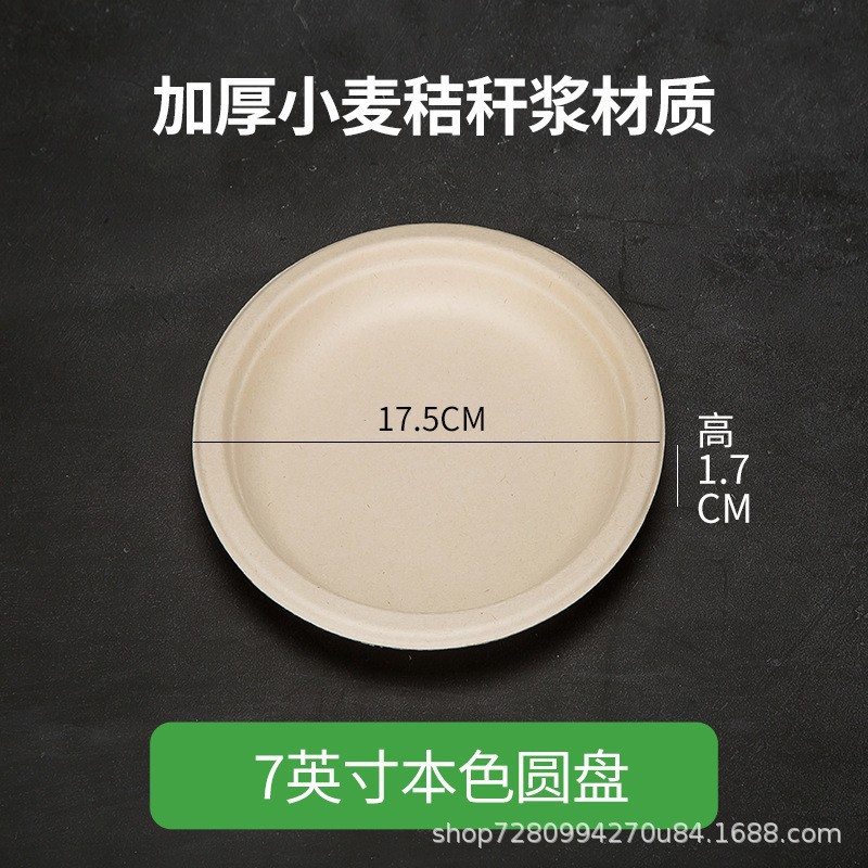 Desechables Placa de papel comercial picnic fiesta de cumpleaños pastel barbacoa engrosada niños DIY hecho a mano Placa de papel al por mayor