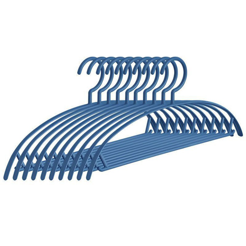 Anti-shoulder corner household clothes hanger for adults, plastic non-marking clothes hanger, multifunctional non-slip plastic clothes hanger, wet and dry use