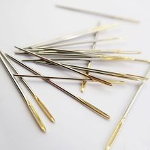051 金尾钝头皮革针 绣花针 刺绣针 皮革用大眼针