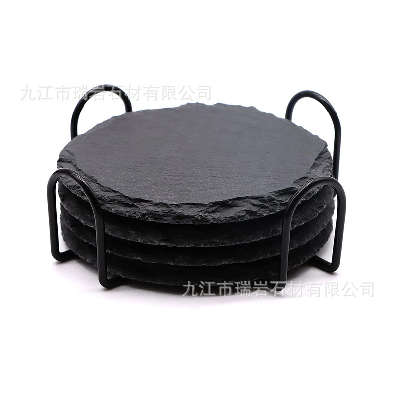 Juego de 4pcs redondos con soporte