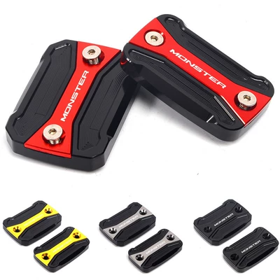 Ducati Monster 695 696 796 795 S2R 821 üçün CNC əyləc mayesi rezervuar qapağı