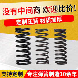 压缩弹簧厂家批发耐高温压缩弹簧 不锈钢五金压簧 大弹簧