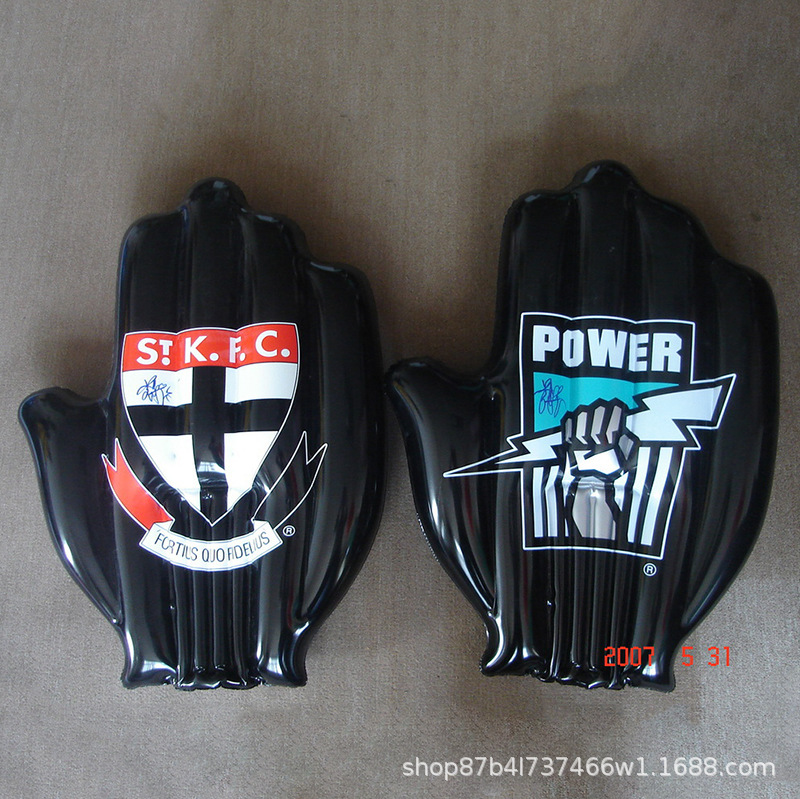 源头工厂 PVC充气广告手掌充气拍拍手加油助威充气手指量大从优