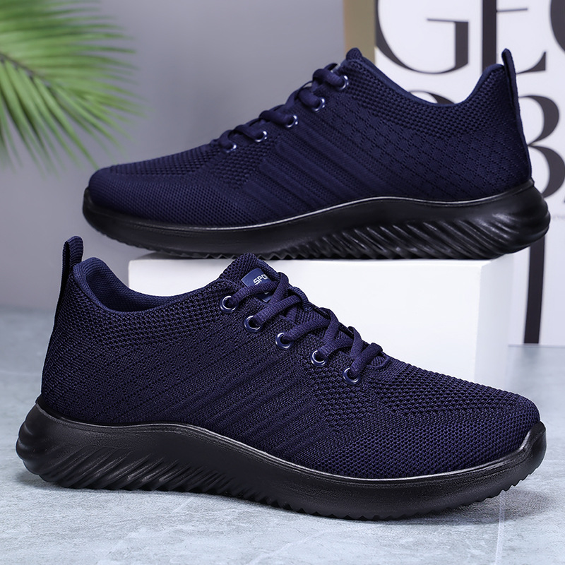 Zapatos de hombre, calzado deportivo casual, verano nuevo estilo, suela suave, zapatos de trabajo transpirables, zapatos para correr de malla, zapatos de moda, zapatillas de deporte de todo fósforo para hombres