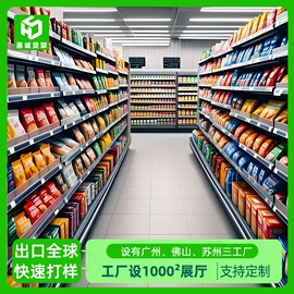 商超货架;展示柜;收银台