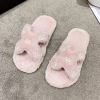 Slippers, winter non-slip footwear indoor from pearl, 2023 collection, wholesale