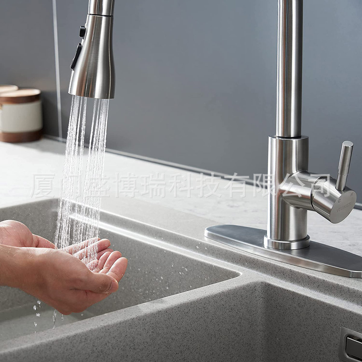 Kitchen pull-out faucet accessories, pull-out head series, sink, sink, multi-functional anti-splash water extension nozzle undefined