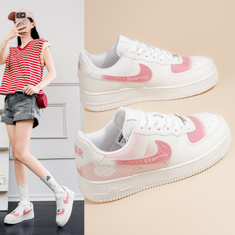 Putian Naike Official Air Force One Low-Top White Shoes Men's Shoes Pure Original High-Version Af1 Sneakers Women's Wholesale Dropshipping