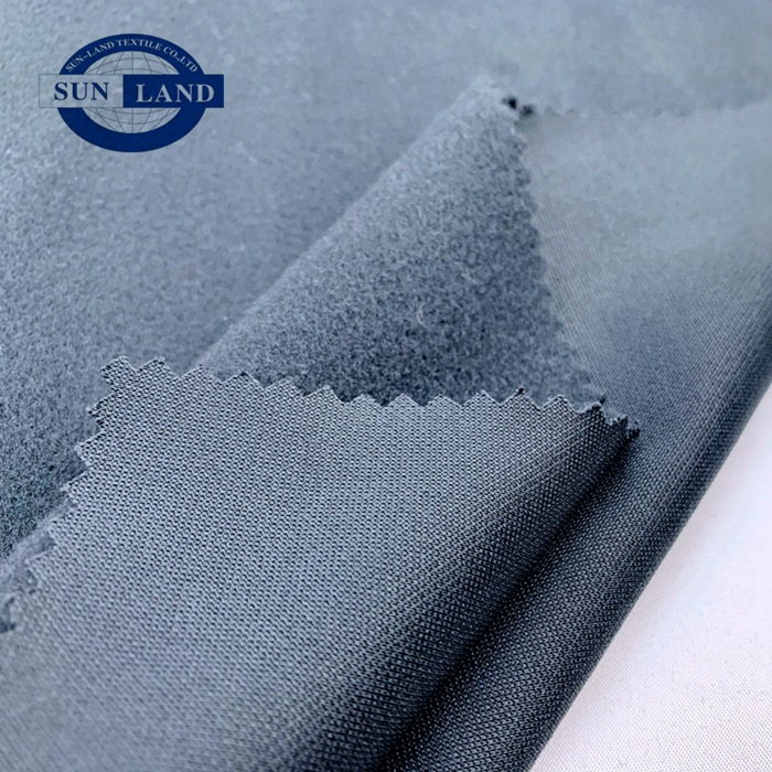 全涤速干消光PK摇粒绒  哑光高级拉毛起绒春秋运动外套夹克卫衣布