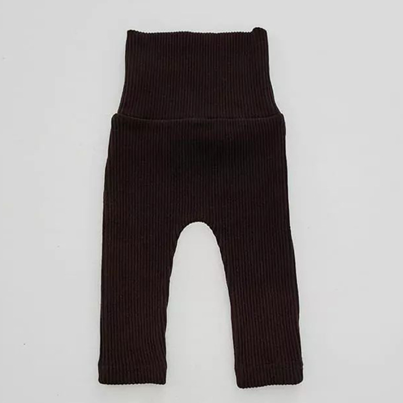 Pantalones de otoño infantil 2023 otoño nuevo estilo coreano ropa bebé color sólido Leggings