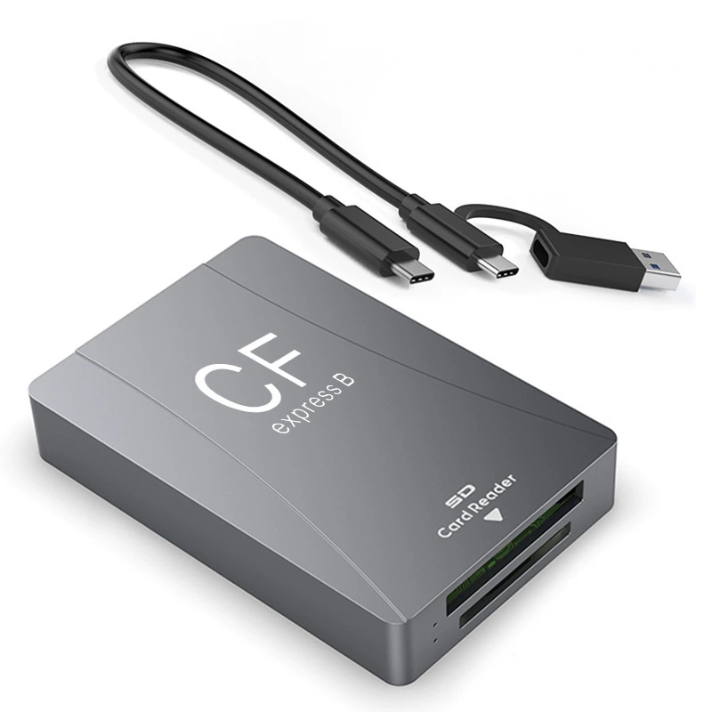 Перекрёстно-граница CFe-B считыватель карт 10Gbps, совместимый с фотоаппаратами Sony SLR, считыватель карт CFexpress типа-B