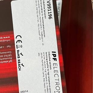 Price Needs to Be Verified. Ipf Inductive Sensor Model: Ib18C339
