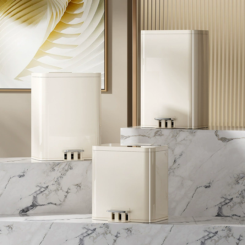 Garbage can, mute square warm hygienic storage system