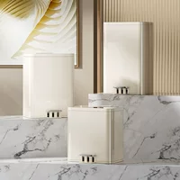 Garbage can, mute square warm hygienic storage system